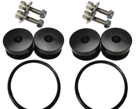 Torque Solution Black Universal Billet Bumper Quick Release Kit