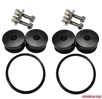 Torque Solution Black Universal Billet Bumper Quick Release Kit - TS-UNI-026B