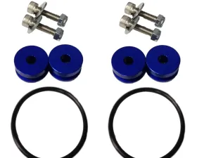 Torque Solution Blue Universal Billet Bumper Quick Release Kit