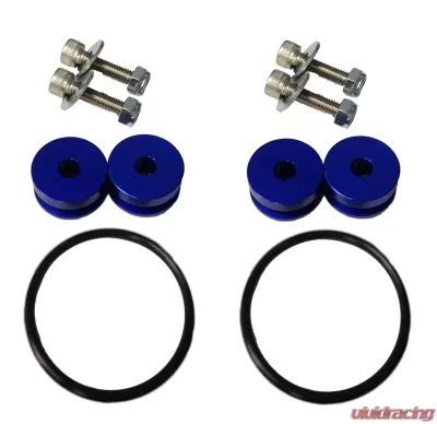 Torque Solution Blue Universal Billet Bumper Quick Release Kit - TS-UNI-026BL