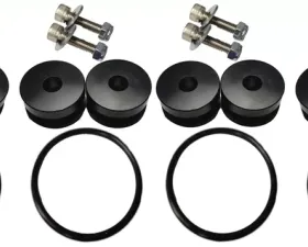 Torque Solution Black Universal Billet Bumper Quick Release Kit Combo