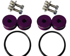 Torque Solution Purple Universal Billet Bumper Quick Release Kit