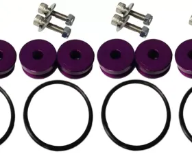 Torque Solution Purple Universal Billet Bumper Quick Release Kit Combo