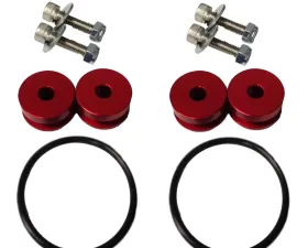 Torque Solution Red Universal Billet Bumper Quick Release Kit