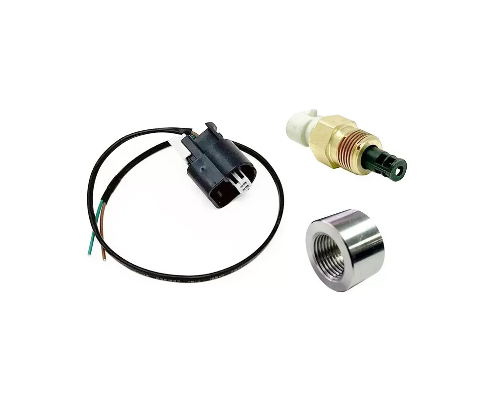 Torque Solution Universal GM Style Fast Respone SD IAT Sensor Kit w/ Pigtail & Aluminum Weld Bung - TS-ES-IAT-GMPA