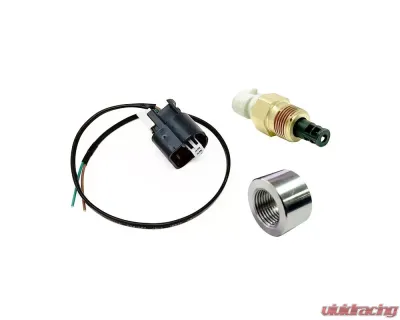 Torque Solution Universal GM Style Fast Response SD IAT Sensor Kit w/ Pigtail & Stainless Weld Bung - TS-ES-IAT-GMPS