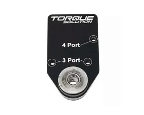 Torque Solution Billet MAC Valve Mount Bracket 3 or 4 Port