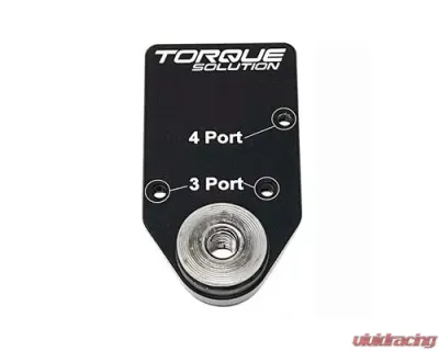 Torque Solution Billet MAC Valve Mount Bracket 3 or 4 Port - TS-UNI-646