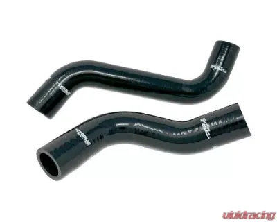 Torque Solution Silicone Radiator Hose Kit Black Subaru WRX 2022-2024 - TS-SU-795BK