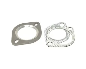 Torque Solution 3 Inch Downpipe to 2.5 Inch Exhaust Adapter Ford Fiesta ST | Focus ST 2008-2020
