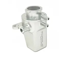 Torque Solution Silver Coolant Expansion Tank Subaru WRX | STI | Forester XT 2002-2022