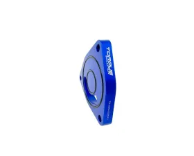 Torque Solution V2 Blow Off BOV Sound Plate (Blue): Multiple Applications