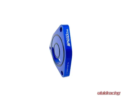Torque Solution V2 Blow Off BOV Sound Plate (Blue): Multiple Applications - TS-GEN-002BU.2