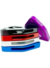 Torque Solution V2 Blow Off BOV Sound Plate (Blue): Multiple Applications                                     - TS-GEN-002BU.2 - Image 2
