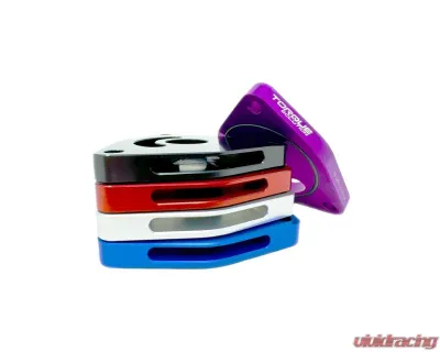 Torque Solution Red V2 Blow Off BOV Sound Plate Multiple Applications Hyundai | Honda| Kia 2010+ - TS-GEN-002R.2