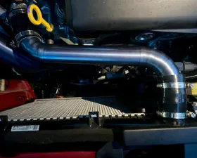 Torque Solution Blue Titanium Radiator Pipe Kit Subaru WRX 2022+