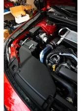Torque Solution Burnt Blue Titanium Top Mount Charge Pipe Subaru WRX | Ascent | Outback XT 2019+                                     - TS-SU-812BU - Image 4