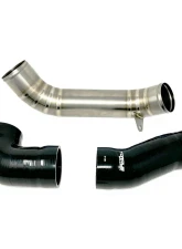 Torque Solution Brushed Titanium Intake Pipe Kit Subaru WRX 2022+                                     - TS-SU-813 - Image 2