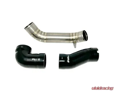 Torque Solution Brushed Titanium Intake Pipe Kit Subaru WRX 2022+ - TS-SU-813