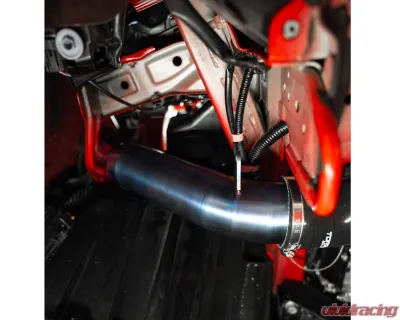 Torque Solution Burnt Blue Titanium Intake Pipe Kit Subaru WRX 2022+ - TS-SU-813BU