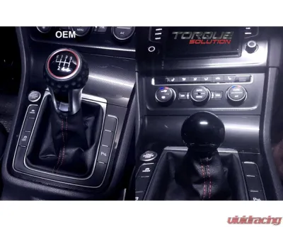 Torque Solution Red Billet Shift Knob Kit Volkswagen | Audi 1999+ - TS-BSK-VWMR
