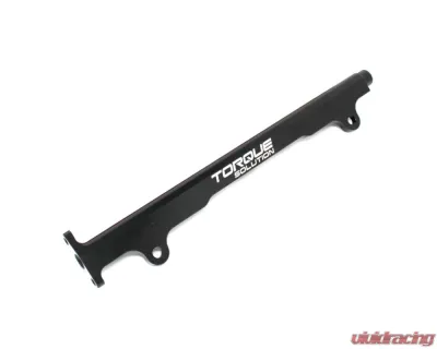 Torque Solution Black Billet Fuel Rail Mitsubishi Evolution X 2008-2015 - TS-EV-485BK