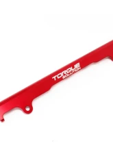 Torque Solution Red Billet Fuel Rail Mitsubishi Evolution X 2008-2015                                     - TS-EV-485R - Image 3