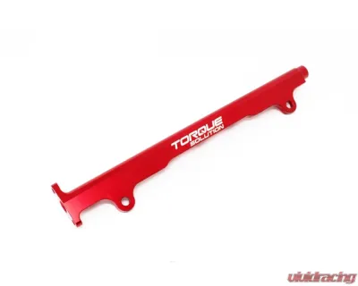 Torque Solution Red Billet Fuel Rail Mitsubishi Evolution X 2008-2015 - TS-EV-485R