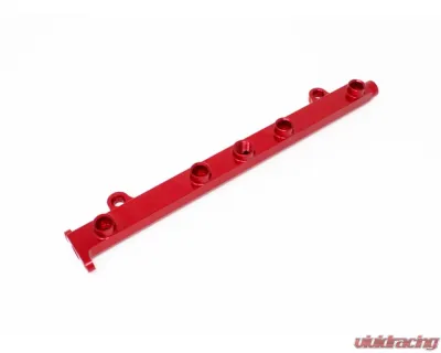 Torque Solution Red Billet Fuel Rail Mitsubishi Evolution X 2008-2015 - TS-EV-485R