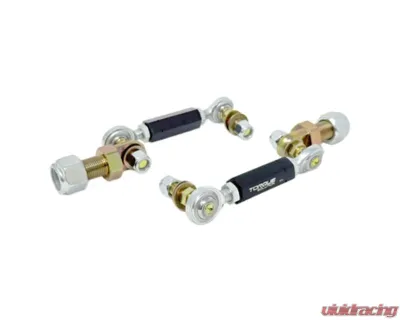 Torque Solutions Black Anodized Adjustable Sway Bar Rear End Links TS-FRD-872 - TS-FRD-872