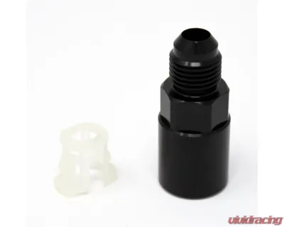 Torque Solution 3/8" SAE to -8AN Male Flare Push-On Quick Disconnect Adapter Fitting - TS-FTG-012