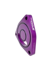 Torque Solution V2 Blow Off BOV Sound Plate Purple Hyundai | Kia | Dodge | Plymouth | Honda | Acura 2003+                                     - TS-GEN-002PR.2 - Image 2