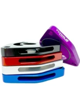 Torque Solution V2 Blow Off BOV Sound Plate Purple Hyundai | Kia | Dodge | Plymouth | Honda | Acura 2003+                                     - TS-GEN-002PR.2 - Image 2