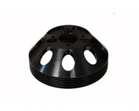 Torque Solution Black Lightweight Water Pump Pulley Hyundai Genesis Coupe 2010+
