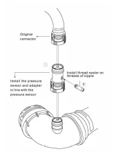 Torque Solution Billet Boost Tap Toyota Supra | BMW B48/B58 | G Series 2012+                                     - TS-GR-689 - Image 2