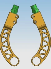 Torque Solution Adjustable Rear Camber Arms Toyota GR Corolla 2023+                                     - TS-GR-839 - Image 3