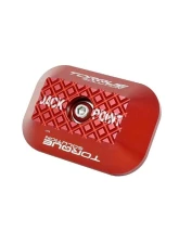 Torque Solution Red Replacement Billet Jack Pad Toyota GR Supra | BMW | Mini 2020+                                     - TS-GR-847RD - Image 2