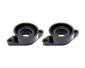 Torque Solution Black Billet Stock To HKS Blowoff Valve Adapter Nissan GTR R35