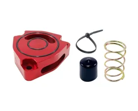 Torque Solution Red Blow Off Valve Sound Plate Hyundai Veloster Turbo 2012-2017