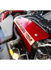 Torque Solution Red Engine Pulley Cover Subaru WRX 2015+                                     - TS-SU-289R - Image 3