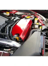 Torque Solution Silver Engine Pulley Cover Subaru WRX 2015+                                     - TS-SU-289S - Image 4