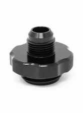 Torque Solutions Black Billet Aluminum -21an Breather Oil Cap Scion FRS | Subaru 1993-2020                                     - TS-SU-313-12 - Image 3