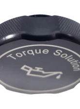 Torque Solution Black Billet Aluminum Oil Cap Scion FRS | Subaru 1993-2017                                     - TS-SU-313BK - Image 3