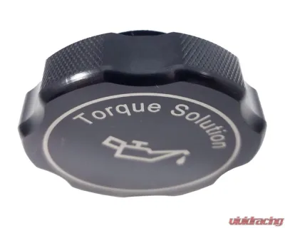 Torque Solution Black Billet Aluminum Oil Cap Scion FRS | Subaru 1993-2017 - TS-SU-313BK