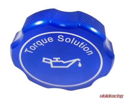Torque Solution Blue Billet Aluminum Oil Cap Scion FRS | Subaru 1993-2017 - TS-SU-313BU