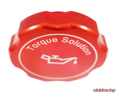 Torque Solution Red Billet Aluminum Oil Cap Scion FRS | Subaru 1993-2017 - TS-SU-313RD