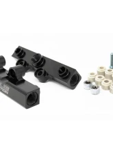 Torque Solution Black V2 Billet Aluminum Top Feed Fuel Rails Subaru WRX | STI | Legacy GT | Forester XT 2002-2021                                     - TS-SU-400BK.2 - Image 3