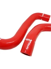 Torque Solution Red Silicone Radiator Hose Kit Subaru WRX | STI | Forester | Legacy | Outback 2005-2021                                     - TS-SU-420RD - Image 2