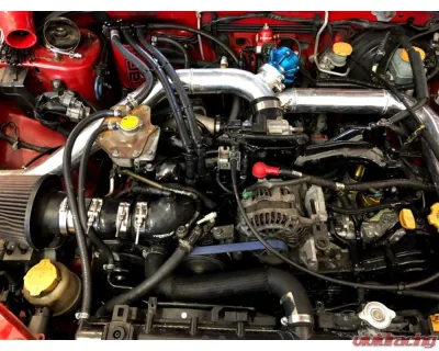 Torque Solution Black 2.4" Turbo Inlet Hose Subaru WRX | STI | Legacy | Forester 2002-2018 - TS-SU-463BK