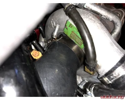 Torque Solution Black 2.4" Turbo Inlet Hose Subaru WRX | STI | Legacy | Forester 2002-2018 - TS-SU-463BK